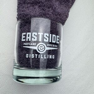 Eastside Distilling | Portland Oregon | Clear Rocks Glass | Used